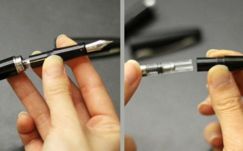 带墨囊的新钢笔第一次使用要怎样处理 钢笔开笔的正确方法