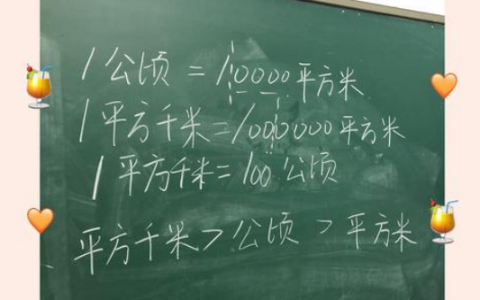 1平方公里等于多少公顷等于多少平方米 换算公式